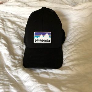 Black Patagonia trucker hat